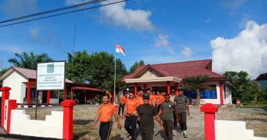 Sinergitas Dan Kebersamaan Polsek dan Koramil Tanjung Palas Utara Lewat Olahraga Bersama