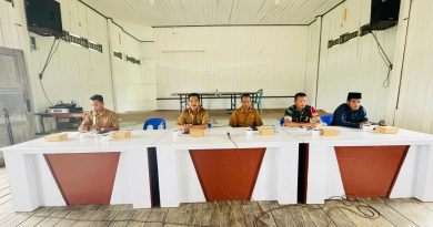 Babinsa Koramil 0903-04/Tpu Hadiri Rapat Persiapan STQ Ke-22 Tingkat Kecamatan Tanjung Palas Utara