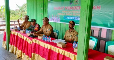 Serma Yasmin Hadiri Rapat Pembentukan Panitia Pemilihan Kepala Desa Silvarahayu Tahun 2025