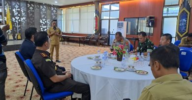 Dandim 0903/Bulungan Hadiri Coffee Morning dan Silaturahmi Forkopimda dan OPD Kabupaten Bulungan