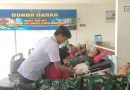 Dandim 0903/Bulungan Hadiri Kegiatan Donor Darah dalam Rangka HUT Ke-67 Kodam VI/Mlw di Tanjung Selor