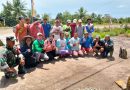 Babinsa dan PPL Berikan Sosialisasi Pengendalian Hama Padi di SP 9 Tanjung Buka